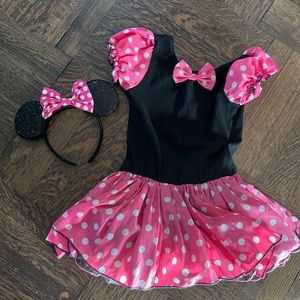 Minnie Mouse custom made dress size 6/8